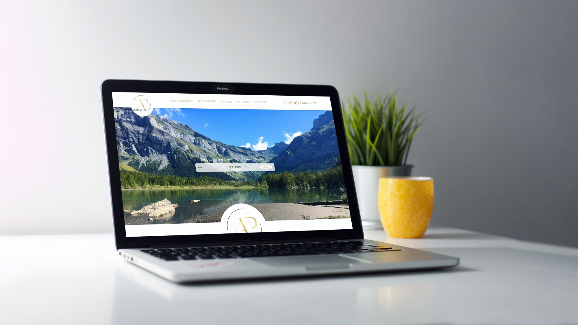 Nouveau site internet AP immobilier